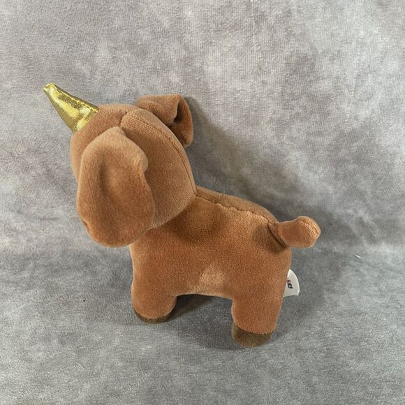 Lot Of (3) Snug a Babies Unicorn Gold Horn Mini  Plush Stuffed Animals - Picture 7 of 11